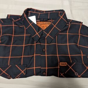 DIXXON Black and Orange Men's Shirt